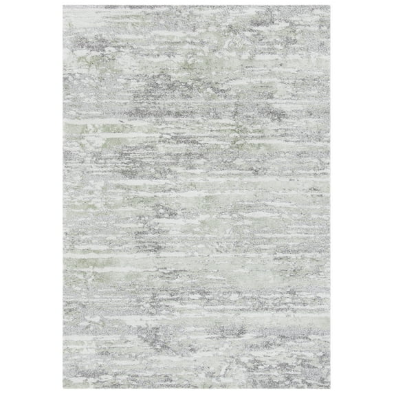 SAFAVIEH Century Arianne Distressed Area Rug, Grey/Green, 6'7" x 9'