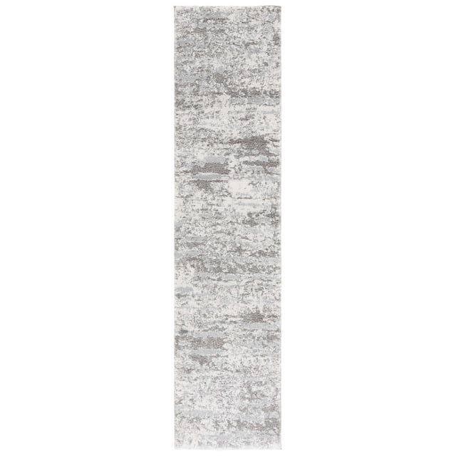 SAFAVIEH Century Arianne Distressed Runner Rug, Gray/Ivory, 2' x 8'