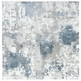 thumbnail image 1 of SAFAVIEH Century Bentley Distressed Area Rug, Grey/Blue, 4' x 4' Square, 1 of 7