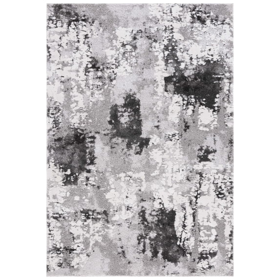 SAFAVIEH Century Bentley Distressed Area Rug, Grey/Ivory, 8' x 10'