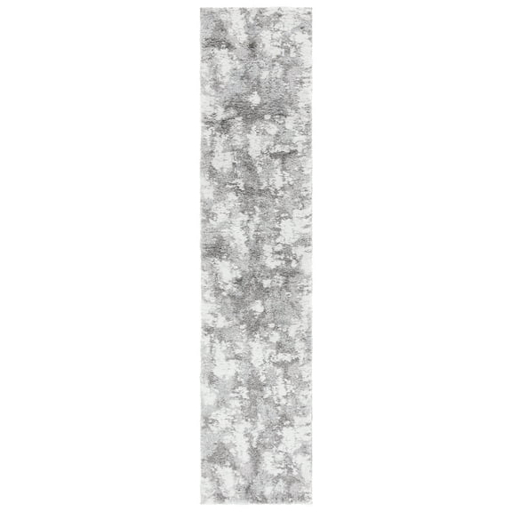 SAFAVIEH Century Deasun Distressed Runner Rug, Grey/Ivory, 2' x 9'