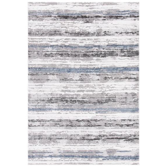 SAFAVIEH Century Desi Striped Area Rug, Grey/Blue, 4'5" x 6'5"