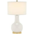 thumbnail image 1 of SAFAVIEH Ceramic Paris Solid 27.5 in. H Table Lamp w/ Shade, Grey/Off White, 1 of 3