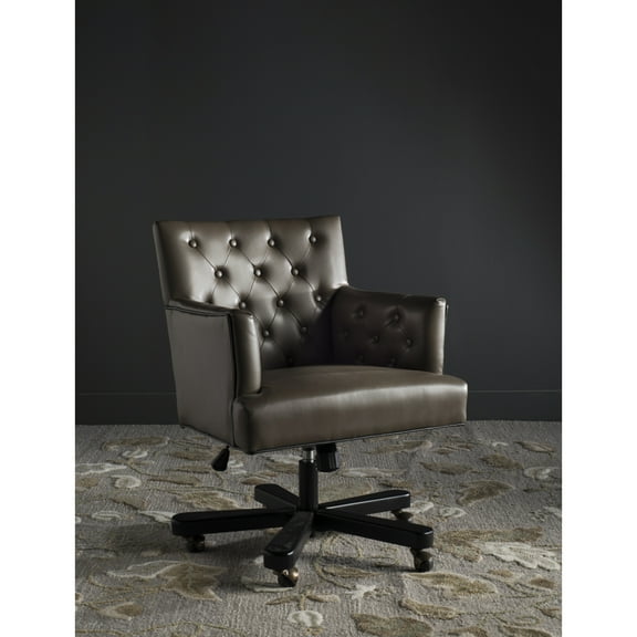 SAFAVIEH Chambers Office Chair Clay / Black