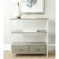thumbnail image 1 of SAFAVIEH Chandra Nautical Rustic Console w/ Storage Drawers, French Grey/White Smoke, 1 of 4