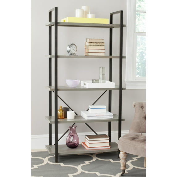 SAFAVIEH Chantel Industrial Classic 5 Tier Etagere, French Grey
