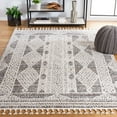 thumbnail image 1 of SAFAVIEH Chapel Maiara Diamond Area Rug, Black/Ivory, 9' x 12', 1 of 8