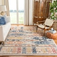 thumbnail image 1 of SAFAVIEH Charleston Rupert Southwestern Area Rug, Ivory/Rust, 6'7" x 6'7" Square, 1 of 10