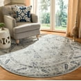 thumbnail image 1 of SAFAVIEH Charleston Tangier Floral Area Rug, Gray/Dark Gray, 6'7" x 6'7" Round, 1 of 7