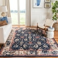 thumbnail image 1 of SAFAVIEH Charleston Tangier Floral Area Rug, Navy/Ivory, 6'7" x 6'7" Square, 1 of 10