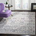 thumbnail image 1 of SAFAVIEH Charleston Zharko Floral Area Rug, Gray/Dark Gray, 5' x 5' Square, 1 of 9