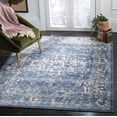 thumbnail image 1 of SAFAVIEH Charleston Zharko Floral Area Rug, Navy/Creme, 5' x 5' Square, 1 of 9