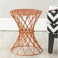 thumbnail image 1 of SAFAVIEH Charlotte Iron Wire Stool Orange, 1 of 4
