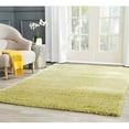 thumbnail image 1 of SAFAVIEH Charlotte Solid Plush Shag Area Rug, Green, 4' x 6', 1 of 6