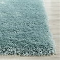 thumbnail image 1 of SAFAVIEH Charlotte Solid Plush Shag Area Rug, Light Blue, 9' x 12', 1 of 5