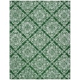 thumbnail image 1 of SAFAVIEH Chatham Alexis Geometric Area Rug, Green/Ivory, 8' x 10', 1 of 7