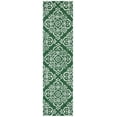 thumbnail image 1 of SAFAVIEH Chatham Alexis Geometric Runner Rug, Green/Ivory, 2'3" x 9', 1 of 7