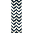 thumbnail image 1 of SAFAVIEH Chatham CHT715C Handmade Dark Blue / Ivory Rug, 1 of 5