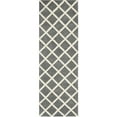 thumbnail image 1 of SAFAVIEH Chatham CHT718D Handmade Dark Grey / Ivory Rug, 1 of 10