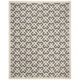thumbnail image 1 of SAFAVIEH Chatham CHT719D Handmade Dark Grey / Ivory Rug, 1 of 10