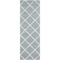 thumbnail image 1 of SAFAVIEH Chatham CHT720B Handmade Blue / Ivory Rug, 1 of 10