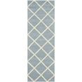 thumbnail image 1 of SAFAVIEH Chatham CHT720B Handmade Blue / Ivory Rug, 1 of 10