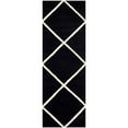 thumbnail image 1 of SAFAVIEH Chatham CHT720K Handmade Black / Ivory Rug, 1 of 10