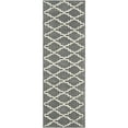 thumbnail image 1 of SAFAVIEH Chatham CHT721D Handmade Dark Grey / Ivory Rug, 1 of 10