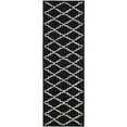 thumbnail image 1 of SAFAVIEH Chatham CHT721K Handmade Black / Ivory Rug, 1 of 11