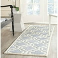 thumbnail image 1 of SAFAVIEH Chatham CHT727B Handmade Blue / Ivory Rug, 1 of 10