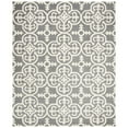 thumbnail image 1 of SAFAVIEH Chatham CHT729D Handmade Dark Grey / Ivory Rug, 1 of 10
