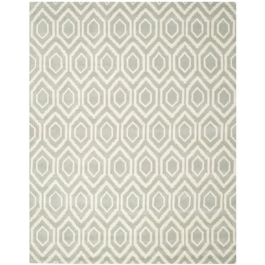 SAFAVIEH Chatham CHT731E Handmade Grey / Ivory Rug