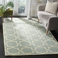 thumbnail image 1 of SAFAVIEH Chatham Giovanni Geometric Wool Area Rug, Gray/Ivory, 7' x 7' Square, 1 of 8