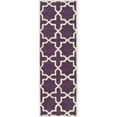 thumbnail image 1 of SAFAVIEH Chatham CHT732F Handmade Purple / Ivory Rug, 1 of 10