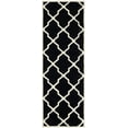 thumbnail image 1 of SAFAVIEH Chatham CHT735K Handmade Black / Ivory Rug, 1 of 5