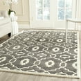 thumbnail image 1 of SAFAVIEH Chatham Ethan Geometric Wool Area Rug, Dark Gray/Ivory, 2' x 3', 1 of 7