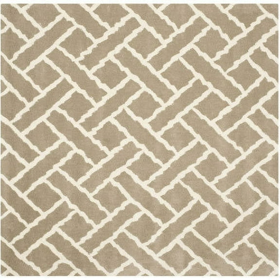 SAFAVIEH Chatham CHT757H Handmade Beige / Ivory Rug