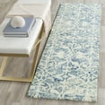 thumbnail image 1 of SAFAVIEH Chatham Ambrose Geometric Wool Runner Rug, Dark Blue/Ivory, 2'3" x 7', 1 of 7