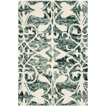 SAFAVIEH Chatham CHT765D Handmade Charcoal / Ivory Rug