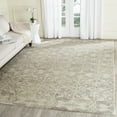 thumbnail image 1 of SAFAVIEH Chatham Ambrose Geometric Wool Area Rug, Light Gray/Ivory, 5' x 5' Square, 1 of 7