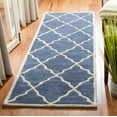 thumbnail image 1 of SAFAVIEH Chatham Clinton Geometric Wool Runner Rug, Gray, 2'3" x 7', 1 of 6