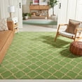 thumbnail image 1 of SAFAVIEH Chatham Connor Geometric Wool Area Rug, Green, 7' x 7' Square, 1 of 13