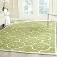thumbnail image 1 of SAFAVIEH Chatham Diego Geometric Wool Area Rug, Green/Ivory, 6' x 9', 1 of 7