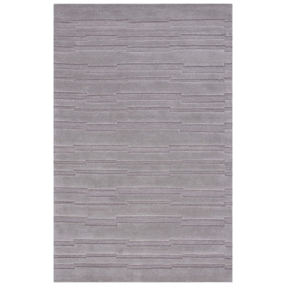 SAFAVIEH Chatham Emory Solid Area Rug, Grey, 3' x 5'
