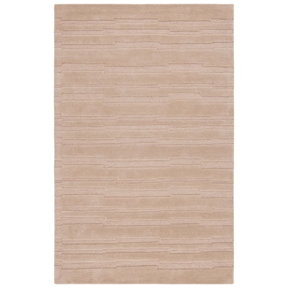 SAFAVIEH Chatham Emory Solid Area Rug, Taupe, 6' x 9'