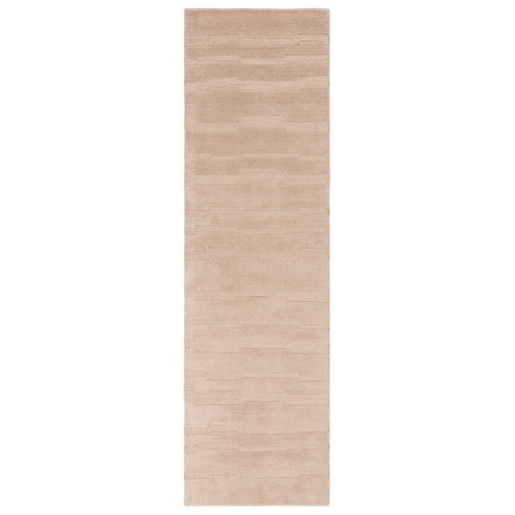 SAFAVIEH Chatham Emory Solid Runner Rug, Taupe, 2'3" x 8'