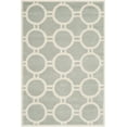 thumbnail image 1 of SAFAVIEH Chatham Felix Geometric Wool Area Rug, Gray/Ivory, 6' x 9', 1 of 5