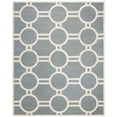 thumbnail image 1 of SAFAVIEH Chatham Felix Geometric Wool Area Rug, Blue/Ivory, 8' x 10', 1 of 5