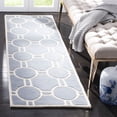 thumbnail image 1 of SAFAVIEH Chatham Felix Geometric Wool Runner Rug, Blue/Ivory, 2'3" x 7', 1 of 6