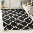 thumbnail image 1 of SAFAVIEH Chatham Franklin Geometric Wool Area Rug, Black/Ivory, 8'9" x 12', 1 of 8